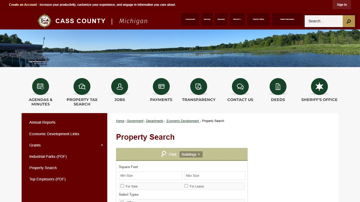 Property Search | Cass County, MI